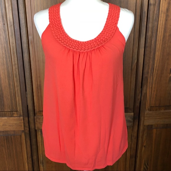 Bright orange tank top size PL - Picture 2 of 6
